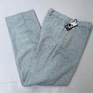 J.Ferrar x Jason Bolden Heathered Light Gray Dress Pants. Size 30x32. NWT